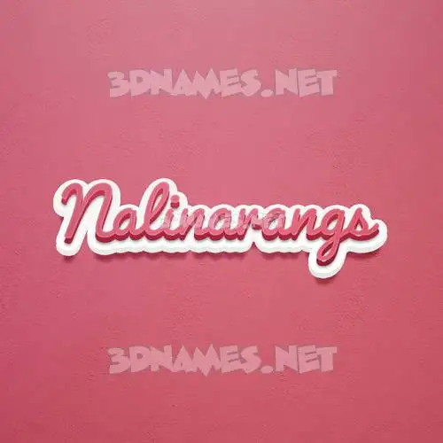 nalinarangs in Red Scribble style - 3D name wallpaper nalinarangs in Red Scribble style - 3D name wallpaper