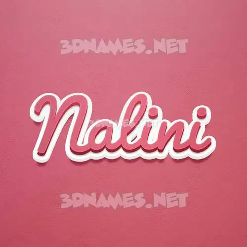 nalini in Red Scribble style - 3D name wallpaper nalini in Red Scribble style - 3D name wallpaper