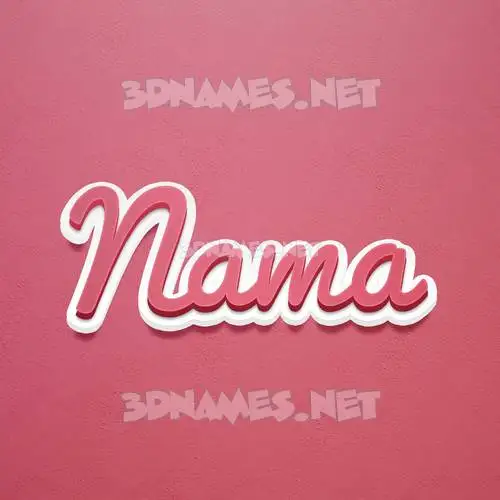 nama in Red Scribble style - 3D name wallpaper nama in Red Scribble style - 3D name wallpaper