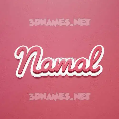 namal in Red Scribble style - 3D name wallpaper namal in Red Scribble style - 3D name wallpaper