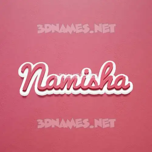 namisha in Red Scribble style - 3D name wallpaper namisha in Red Scribble style - 3D name wallpaper