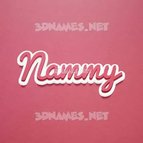 nammy in Red Scribble style - 3D name wallpaper nammy in Red Scribble style - 3D name wallpaper