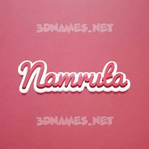 namruta in Red Scribble style - 3D name wallpaper namruta in Red Scribble style - 3D name wallpaper