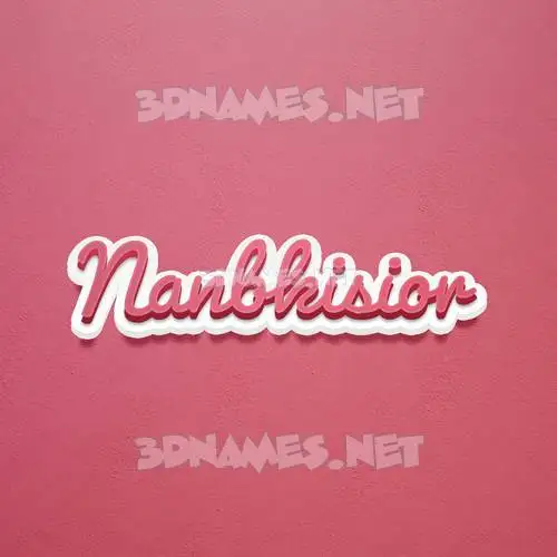 nanbkisior in Red Scribble style - 3D name wallpaper nanbkisior in Red Scribble style - 3D name wallpaper