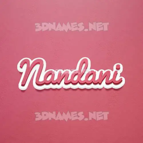 nandani in Red Scribble style - 3D name wallpaper nandani in Red Scribble style - 3D name wallpaper