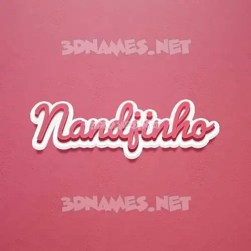nandjinho in Red Scribble style - 3D name wallpaper nandjinho in Red Scribble style - 3D name wallpaper