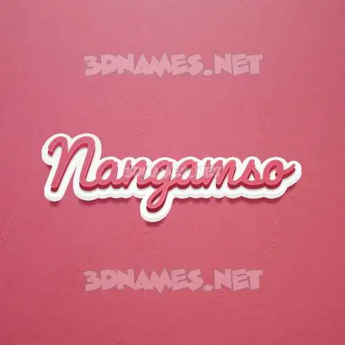 nangamso in Red Scribble style - 3D name wallpaper nangamso in Red Scribble style - 3D name wallpaper