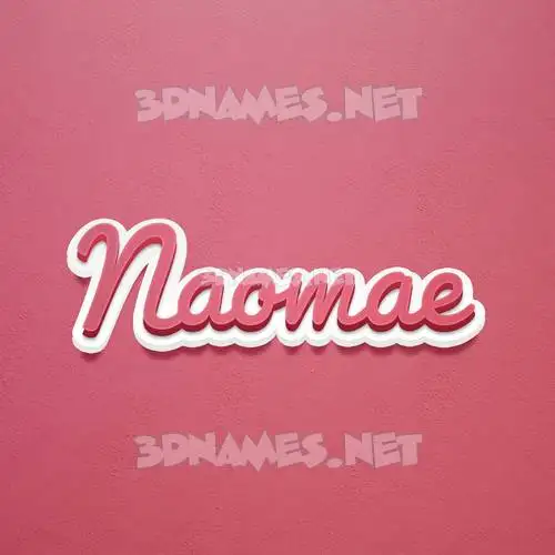 naomae in Red Scribble style - 3D name wallpaper naomae in Red Scribble style - 3D name wallpaper