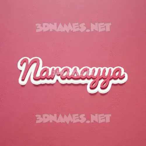 narasayya in Red Scribble style - 3D name wallpaper narasayya in Red Scribble style - 3D name wallpaper
