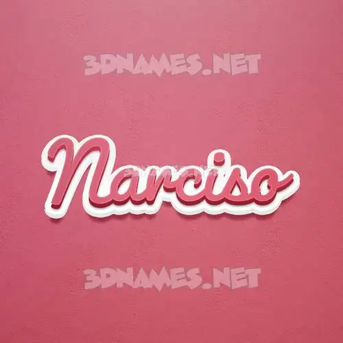 narciso in Red Scribble style - 3D name wallpaper narciso in Red Scribble style - 3D name wallpaper