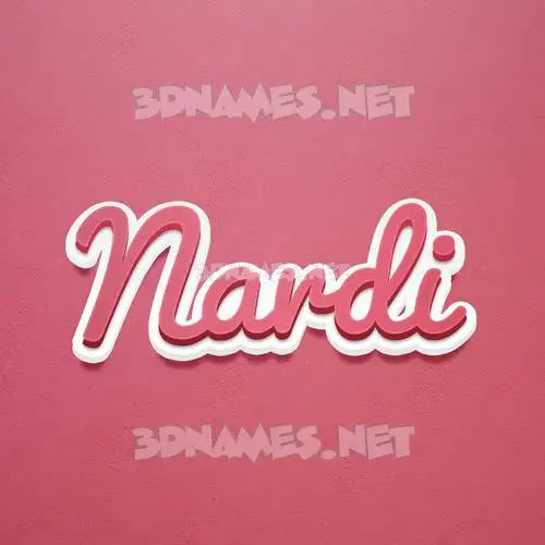 nardi in Red Scribble style - 3D name wallpaper nardi in Red Scribble style - 3D name wallpaper
