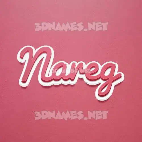 nareg in Red Scribble style - 3D name wallpaper nareg in Red Scribble style - 3D name wallpaper