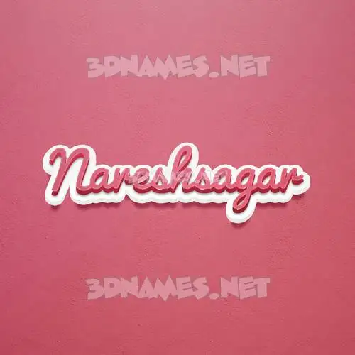 nareshsagar in Red Scribble style - 3D name wallpaper nareshsagar in Red Scribble style - 3D name wallpaper