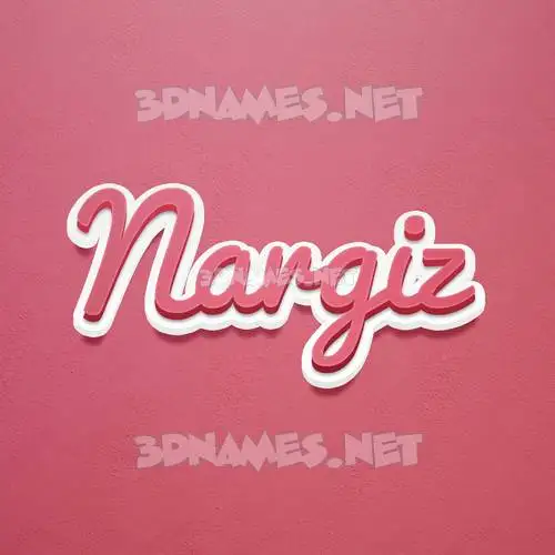 nargiz in Red Scribble style - 3D name wallpaper nargiz in Red Scribble style - 3D name wallpaper