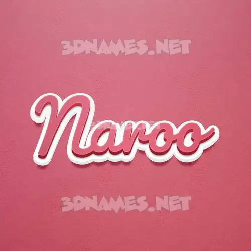 naroo in Red Scribble style - 3D name wallpaper naroo in Red Scribble style - 3D name wallpaper