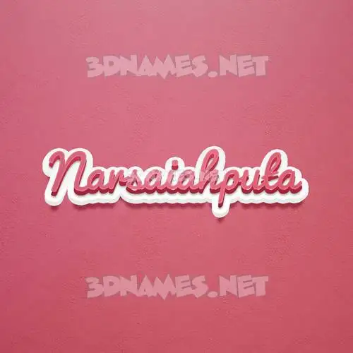 narsaiahputa in Red Scribble style - 3D name wallpaper narsaiahputa in Red Scribble style - 3D name wallpaper