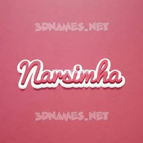 narsimha in Red Scribble style - 3D name wallpaper narsimha in Red Scribble style - 3D name wallpaper