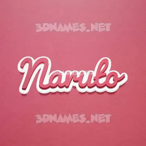naruto in Red Scribble style - 3D name wallpaper naruto in Red Scribble style - 3D name wallpaper