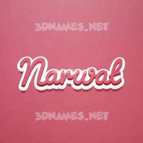 narwat in Red Scribble style - 3D name wallpaper narwat in Red Scribble style - 3D name wallpaper