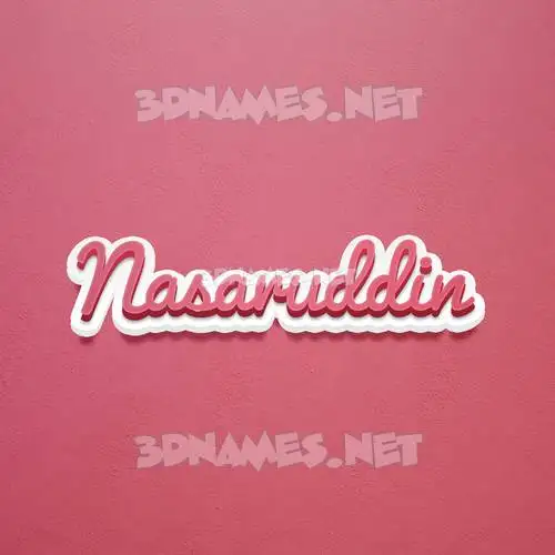 nasaruddin in Red Scribble style - 3D name wallpaper nasaruddin in Red Scribble style - 3D name wallpaper