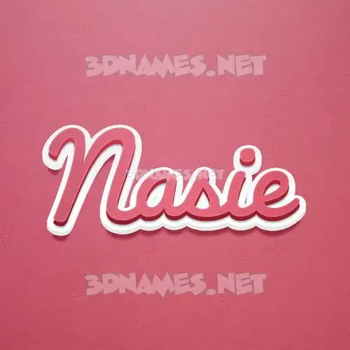 nasie in Red Scribble style - 3D name wallpaper nasie in Red Scribble style - 3D name wallpaper