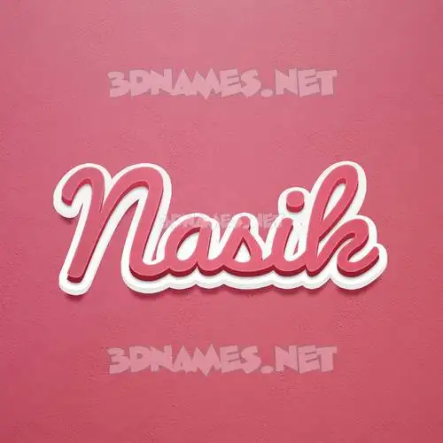 nasik in Red Scribble style - 3D name wallpaper nasik in Red Scribble style - 3D name wallpaper