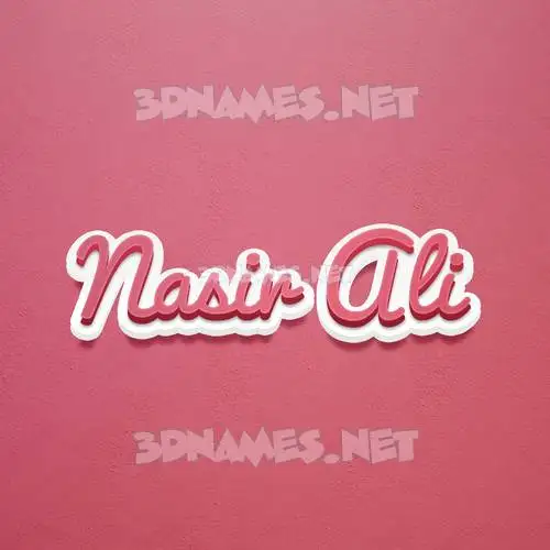 nasir ali in Red Scribble style - 3D name wallpaper nasir ali in Red Scribble style - 3D name wallpaper