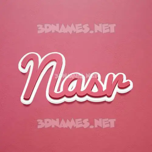 nasr in Red Scribble style - 3D name wallpaper nasr in Red Scribble style - 3D name wallpaper
