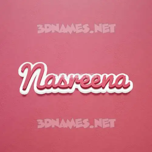 nasreena in Red Scribble style - 3D name wallpaper nasreena in Red Scribble style - 3D name wallpaper