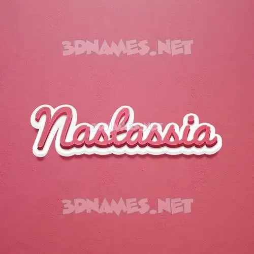 nastassia in Red Scribble style - 3D name wallpaper nastassia in Red Scribble style - 3D name wallpaper