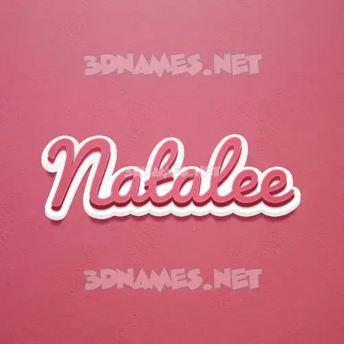 natalee in Red Scribble style - 3D name wallpaper natalee in Red Scribble style - 3D name wallpaper