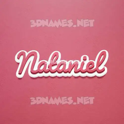 nataniel in Red Scribble style - 3D name wallpaper nataniel in Red Scribble style - 3D name wallpaper