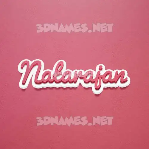 natarajan in Red Scribble style - 3D name wallpaper natarajan in Red Scribble style - 3D name wallpaper