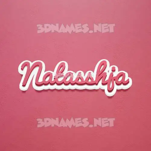 natasshja in Red Scribble style - 3D name wallpaper natasshja in Red Scribble style - 3D name wallpaper