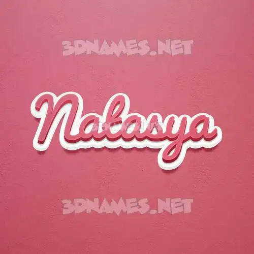 natasya in Red Scribble style - 3D name wallpaper natasya in Red Scribble style - 3D name wallpaper