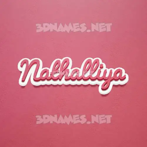 nathalliya in Red Scribble style - 3D name wallpaper nathalliya in Red Scribble style - 3D name wallpaper