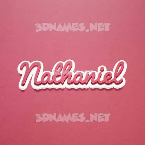nathaniel in Red Scribble style - 3D name wallpaper nathaniel in Red Scribble style - 3D name wallpaper