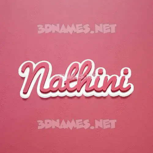 nathini in Red Scribble style - 3D name wallpaper nathini in Red Scribble style - 3D name wallpaper