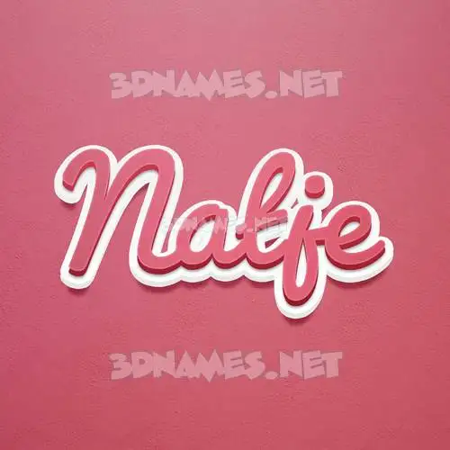 natje in Red Scribble style - 3D name wallpaper natje in Red Scribble style - 3D name wallpaper