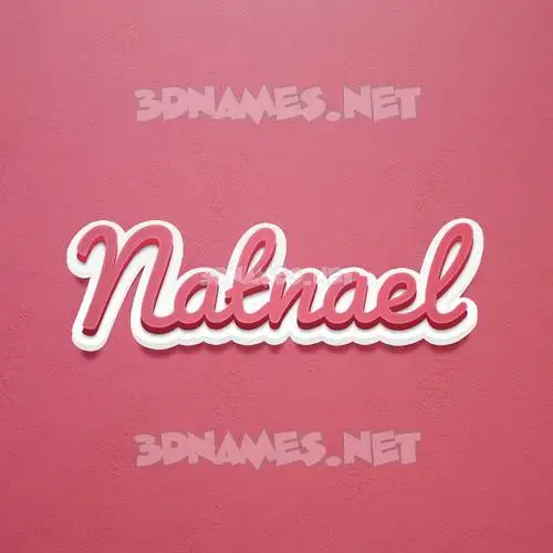natnael in Red Scribble style - 3D name wallpaper natnael in Red Scribble style - 3D name wallpaper