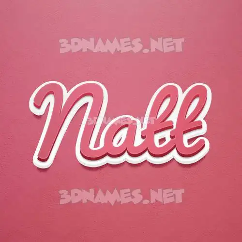 natt in Red Scribble style - 3D name wallpaper natt in Red Scribble style - 3D name wallpaper