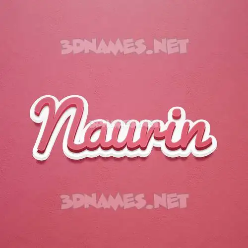 naurin in Red Scribble style - 3D name wallpaper naurin in Red Scribble style - 3D name wallpaper