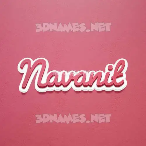 navanit in Red Scribble style - 3D name wallpaper navanit in Red Scribble style - 3D name wallpaper