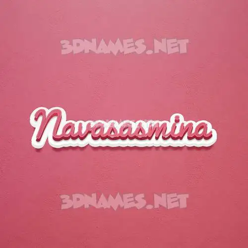 navasasmina in Red Scribble style - 3D name wallpaper navasasmina in Red Scribble style - 3D name wallpaper