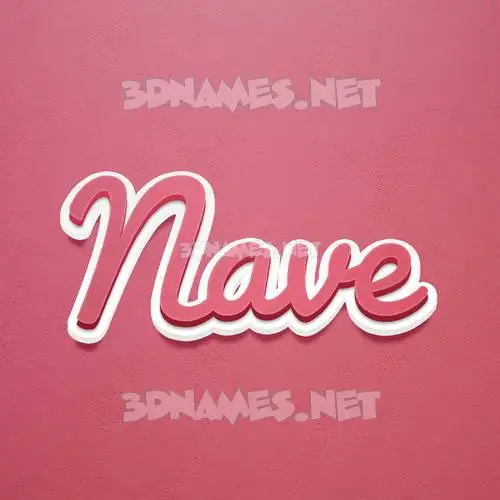 nave in Red Scribble style - 3D name wallpaper nave in Red Scribble style - 3D name wallpaper