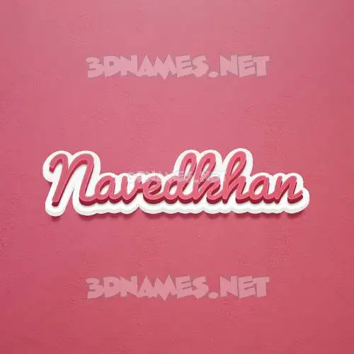 navedkhan in Red Scribble style - 3D name wallpaper navedkhan in Red Scribble style - 3D name wallpaper