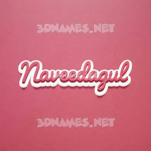 naveedagul in Red Scribble style - 3D name wallpaper naveedagul in Red Scribble style - 3D name wallpaper