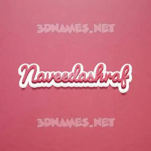 naveedashraf in Red Scribble style - 3D name wallpaper naveedashraf in Red Scribble style - 3D name wallpaper