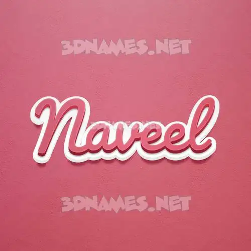 naveel in Red Scribble style - 3D name wallpaper naveel in Red Scribble style - 3D name wallpaper