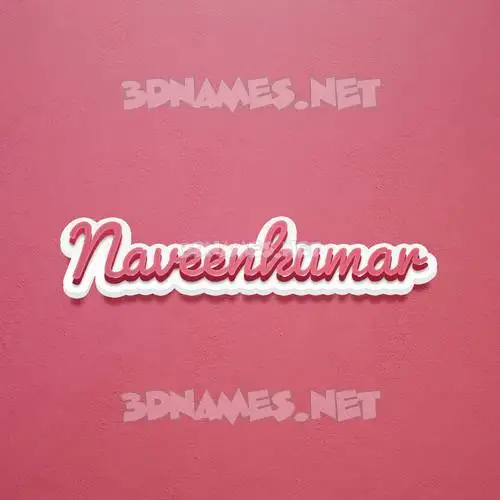 naveenkumar in Red Scribble style - 3D name wallpaper naveenkumar in Red Scribble style - 3D name wallpaper